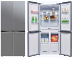 Goldair GFR-500DC 500L Silver 4 Door Refrigerator