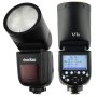 GODOX V1 O Round Head Speedlight For Olympus