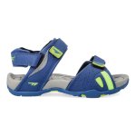 Hi-tec Ula Jnr Blue Lime Kids Sandals Summer Collection - Speedtrainer