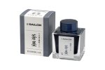 Sailor Pigment Fountain Pen Ink - Souboku Blue Black