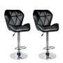 Diamond Padded Bar Kitchen Stool Chairs - Set Of 2