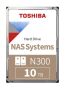 Toshiba N300 Nas Hard Drive 10TB Sata III 512MB/7200RPM