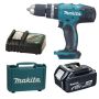 Makita - Impact Drill DHP453ZK With Battery Charger & Carry Case