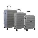 Cellini Sonic 3 Piece Set Grey - Ys Travel Bags