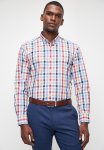 Pierre Cardin CH0010 Smart Check Shirts - Ruby