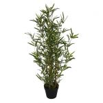 Artificial Bamboo Tree In Plastic Pot For Home Dr