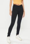 Levi's 720 Hirise Super Skinny - Black Celestial