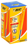 BIC Clic Fine Ball Point Pen - Blue Box Of 60