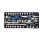 Socket Set Combination 3 8" & 1 2" 69PC