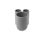 Umbra Touch Toothbrush Holder Grey - Wc Stores Only