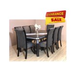 Zeus 9 Piece Dining Set