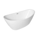 Bath Bijiou Acrylic Cannes White 1700X800X680MM