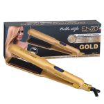Enzo EN-3982A 2-IN-1 Hair Straightener & Curling Iron With Negative Ion Function Travel Hair Styling Tool