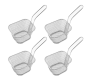 MINI Square Stainless Steel Fry Baskets