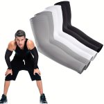 3PAIRS Unisex Sun Protection Arm Sleeves Breathable Cooling Arm Covers Perfect For Outdoor Activities Riding Cycling Running Hik