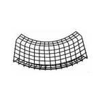 Wiremesh Cable TRAY50X50MM Internal external Bend 90 R450 - Internal Bend