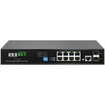 Duxnet 10-PORT Layer 2 Managed Gigabit Poe+ Switch With Cloud