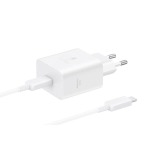 Samsung 1 Port Pd Travel Adapter With Type-c Cable 45W White