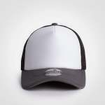 Vintage Trucker Three Tone Cap - Yellow white black Osfm