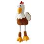 Long-leg Chicken Plush Squeaky Plush Toy For Pets
