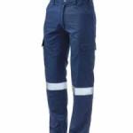 Inherently Flame Retardant Wildland Navy Blue Conti Pants – Nfpa & Astm-f With Reflective