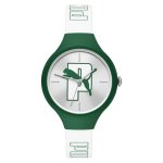 Puma Contour Three-hand Green And White Polyurethane Men's Watch P1078