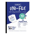 Marlin Uni-file Display Books 10 Pocket X 10