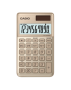 Casio SL-1000SC Gold Stylish 10 Digit Solar Pocket Calculator