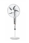 Hoco Smart Rechargeable Battery And Electric Remote Controlled Pedestal Fan light