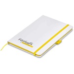 Tundra A5 Hard Cover Notebook – Yellow