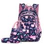 3-PIECE Backpack Set For Girls Lightweight Waterproof School Bag Lunch Box