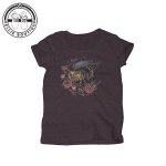 Ladies Wreath Tee - Mulberry - 3XL