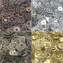 Metal Mechanical Steampunk Cogs Gears Charms Pendant For Diy Jewelry Making Accessories