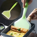 Silicone Spatula Set 1/2PCS - Non-stick Heat-resistant Kitchen Utensils For Cooking Flipping And Frying - Ideal For Pancakes Ste