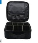 Makeup Bag Organsier Black A-O4 X2