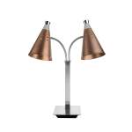 Heat Lamp - T Collection Double - Bronze - 305MM X 475MM X 760MM - HLT0760