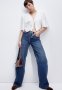 Cropped Broderie Anglaise Blouse - Cream