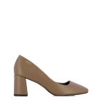 Natural Pump With Square Toe -taupe