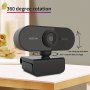 Full HD 1080P Network Computer With Microphone Video Camera Voice Call Camera Conference Camera Student Classroom Camera Video Network Camera Work Camera