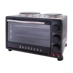 Condere Electric Oven TH-12B-2 23 Litres Capacity 3200W Black Multiple Cooking Functions