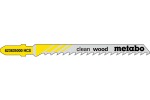 : 5 Jigsaw Blades "clean Wood" 74 4.0 Mm - 623635000