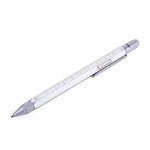 Multitasking Ballpoint Pen With Magnet Construction Magnet - Silver
