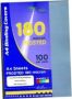 A4 Frosted 180 Micron Binding Covers 100 Pack Clear