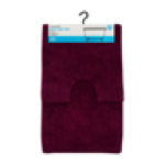 Burgundy Bath Mat Set