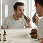 Electric Nose Hair Trimmer Protective Grooming Shaver