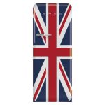 Smeg FAB28 60CM 50SSTYLE Refrigerator With Ice Box Right-hand Hinge – Union Jack