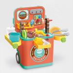 Kids Pretend Suitcase Playset Bbq Game