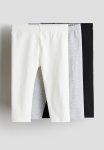 3-PACK Cotton Leggings - Multi
