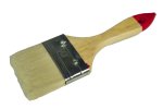 Brushes Paint Red Tip Wooden Handle 63MM