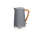 Swan Nordic Cordless Kettle Slate Grey 1.7 Litre